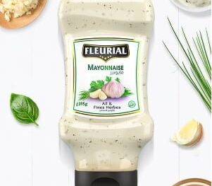 Mayonnaise Ail et Fines Herbes Flacon 395GR