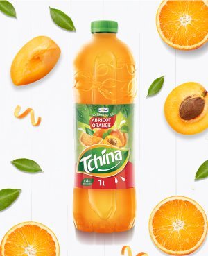TCHINA ORANGE ABRICOT 1L