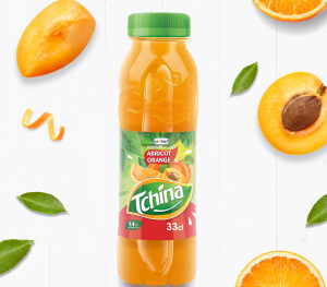 TCHINA ORANGE ABRICOT 33CL