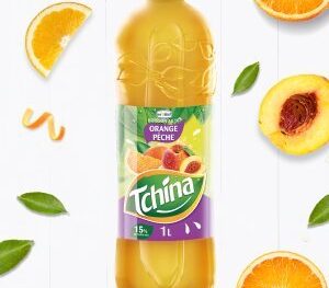 TCHINA ORANGE PÊCHE 1L