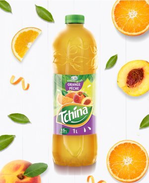 TCHINA ORANGE PÊCHE 1L
